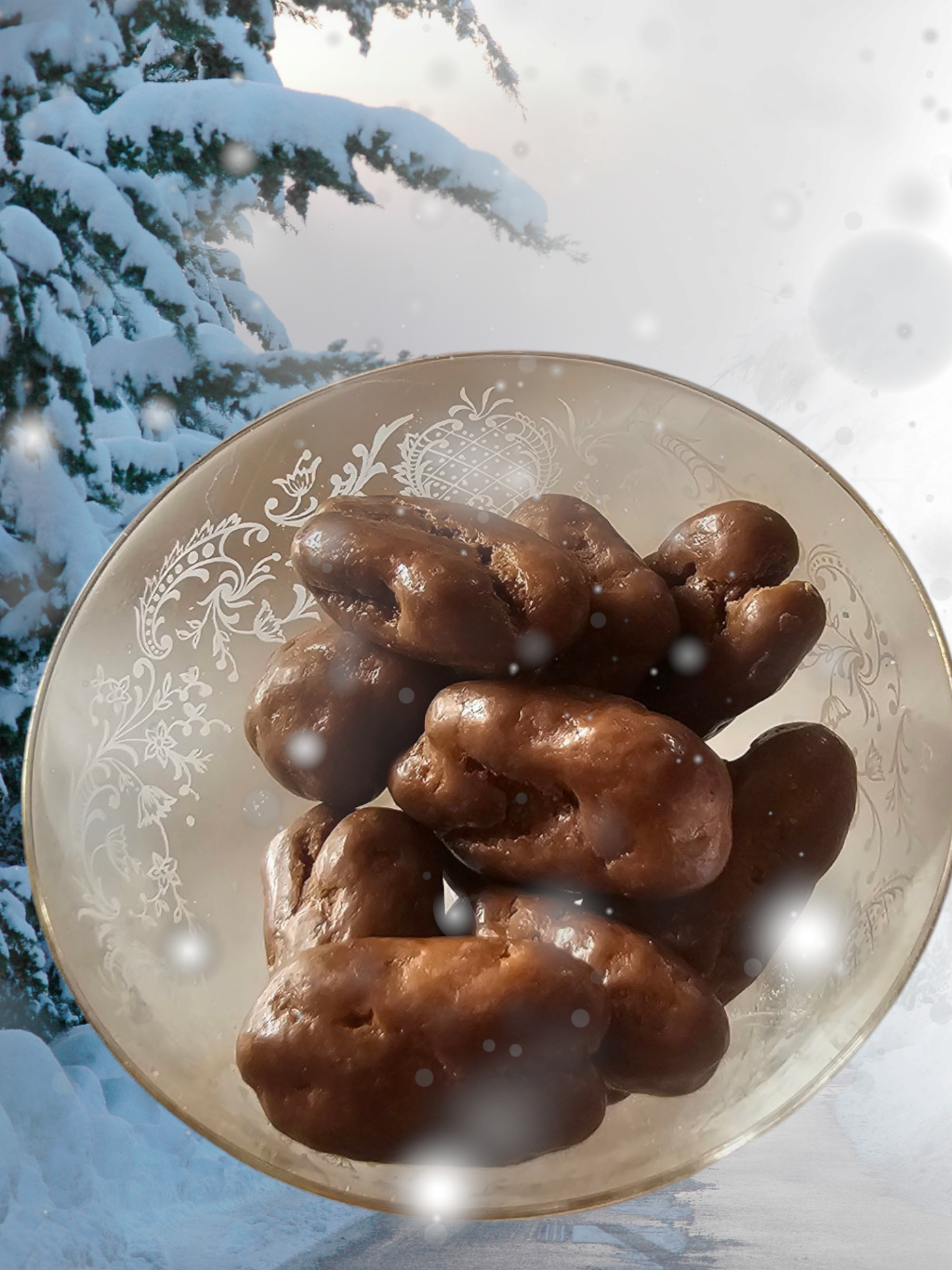 Noix de pecan chocolat caramel